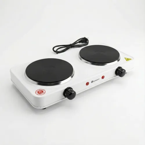 Електроплита DOMOTEC MS-5822 (дискова на 2 конфорки/2Д)