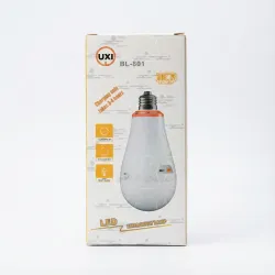 Акумуляторна лампочка WL  801 20 W (65 ват) з батарейкою на 1500 mAh 6500 К, аварійна лампочка