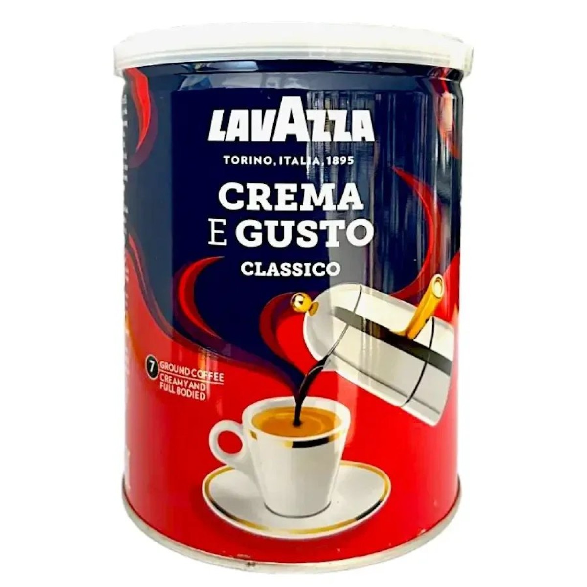 Кава мелена Lavazza Crema Gusto 250 грам в ж/б Банку (арт. 4342)