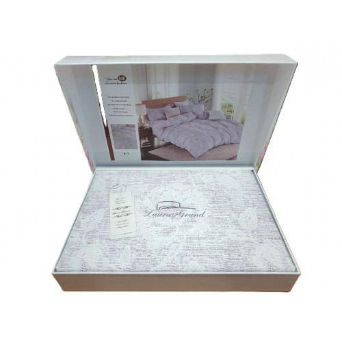 Постільна білизна в подарунковій коробці Laura Grand - Karolin (арт. 6646)