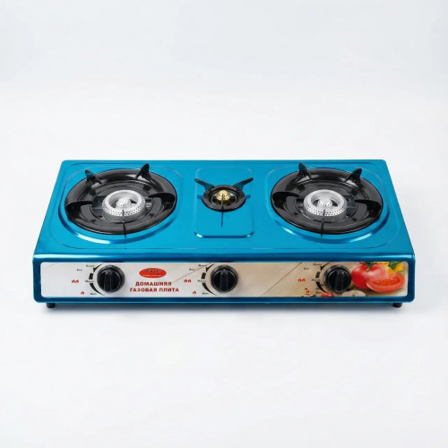 Настольная газовая плита таганок WX 1103 Wimpex на 3 конфорки