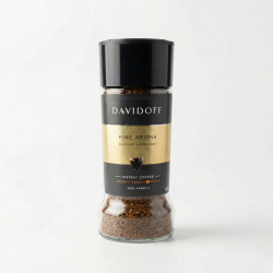 Кофе растворимый Davidoff Fine Aroma 100 г (стеклянная банка) | 100% Арабика, Мягкий, Элитный