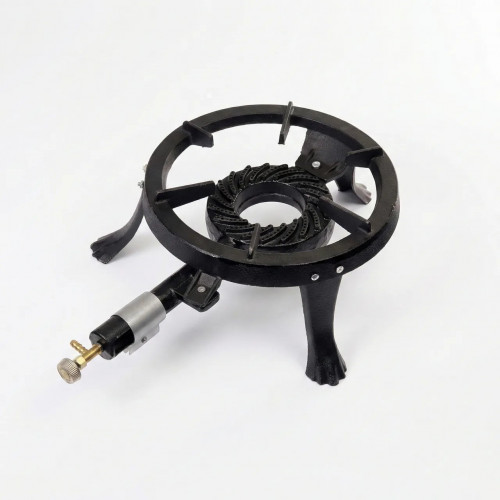 Чавунна газова плита 7 кВт ГБ-23. Потужний промисловий пальник під казан та автоклав