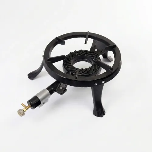 Чавунна газова плита 7 кВт ГБ-23. Потужний промисловий пальник під казан та автоклав