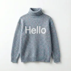 Жіночий теплий светр Hello під горло (48-50). В'язаний зимовий гольф меланж