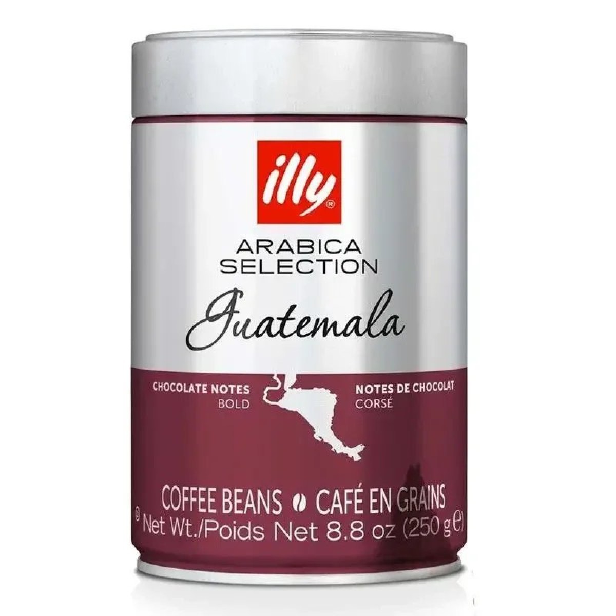 Кава в зернах illy Arabica Selection Guatemala 250 гр з/б Італія Іллі Гватемала Арабіка (арт. 7558)