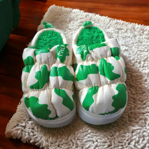 Теплі пухнасті жіночі хутряні кімнатні капці 36 — 41 (арт. 5816)