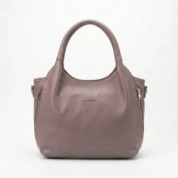 Сумка женская на плечо эко-кожа Тауп, мягкая повседневная сумка-хобо с карманами Fashion & Bag