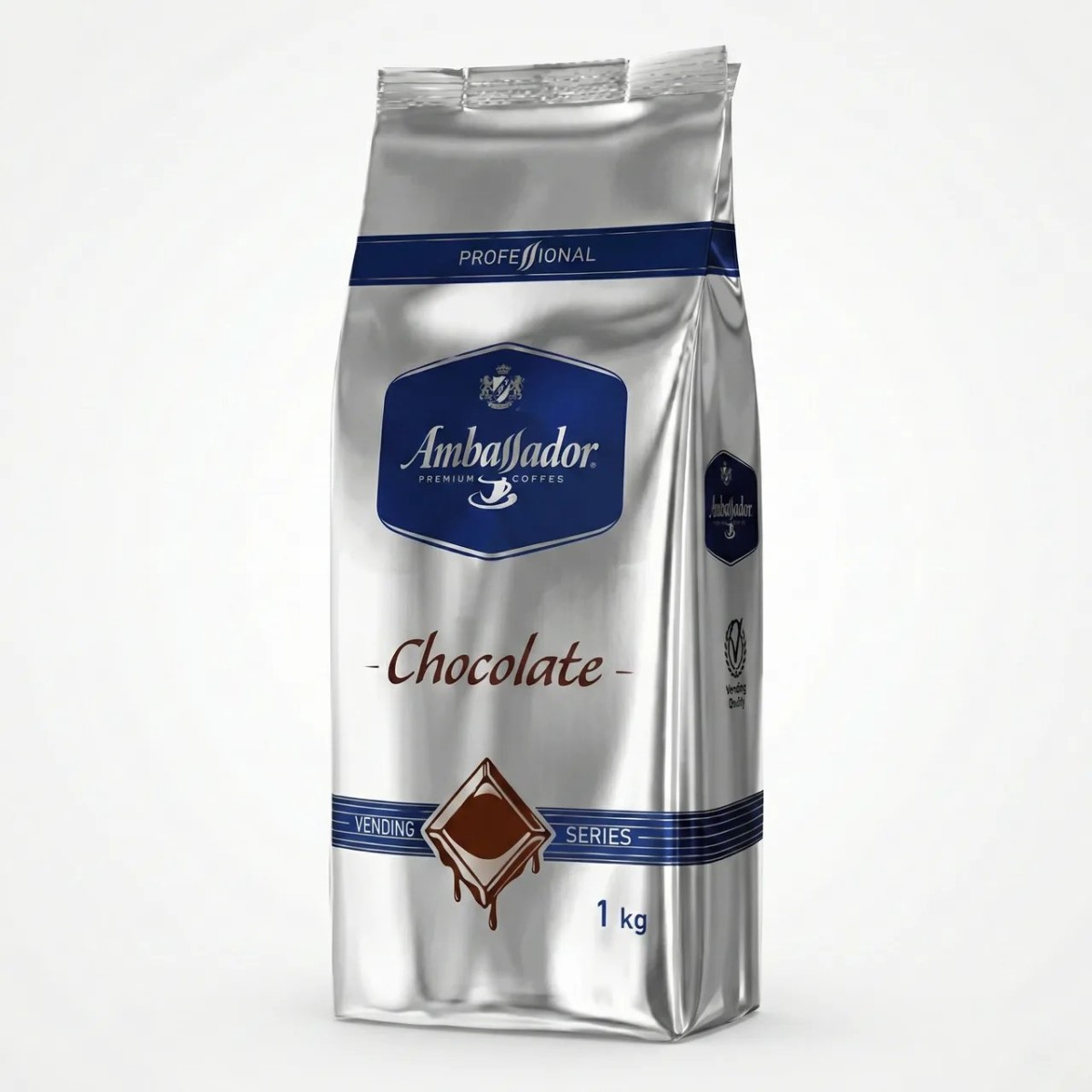 Гарячий шоколад Ambassador Chocolate 1 кг. Розчинне какао для вендингу та дому (Німеччина) (арт. 7554)