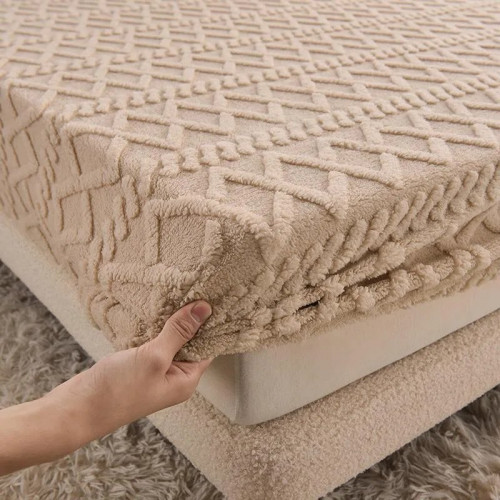 Плед Шарпей м'яка смужка Євро Розміру 200-220 см колір Світло-сірий (арт. 7346)