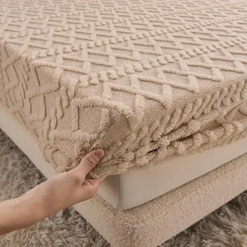 Плед Шарпей м'яка смужка Євро Розміру 200-220 см колір Світло-сірий