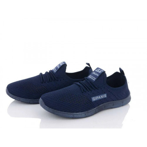 Мужские синие кроссовки GIPANIS – лёгкие, дышащие, 40-45 размер