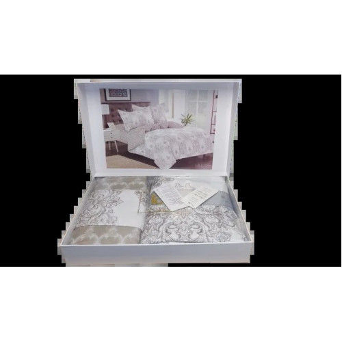 Постільна білизна в подарунковій коробці Laura Grand — Katrin (арт. 6702)