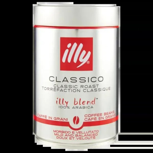 Кава в зернах illy Classico 250 гр з/б Італія Іллі Класико середнього обсмажування Класичний