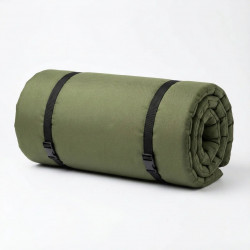 Матрац армійський топпер поролоновий 60х195х5 см вологостійкий Хакі