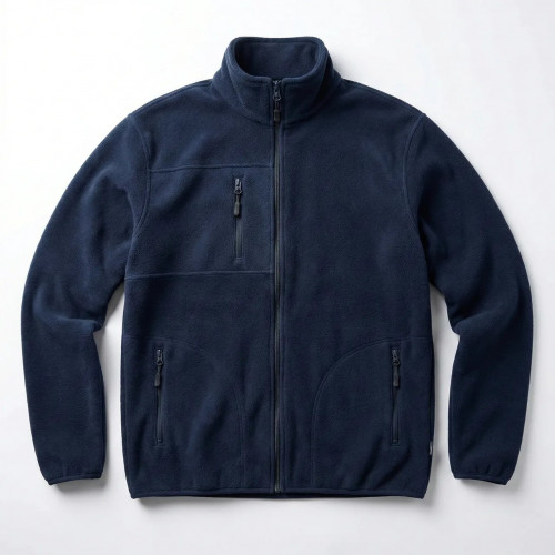 Кофта чоловіча флісова зимова чорна, фліска тепла щільна, толстовка чоловіча. (арт. 5878)