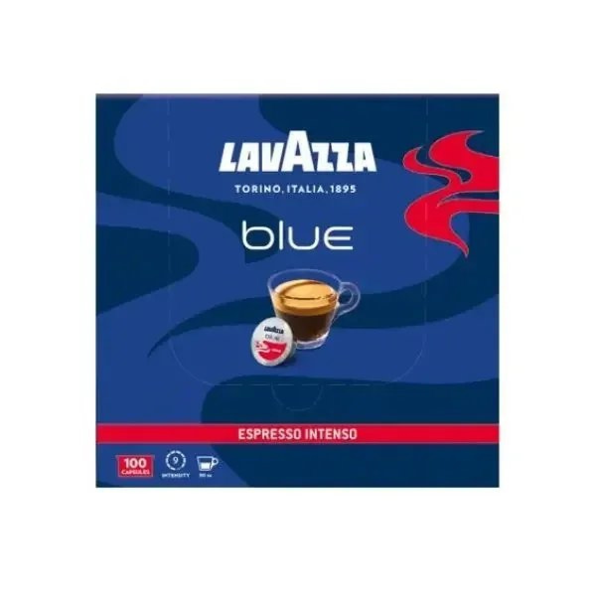 Кава в капсулах Lavazza Blue Espresso Intenso 100 шт Італія 40% Арабіка (арт. 7562)