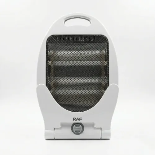 Кварцовий обігрівач RAF R.1190 (800 Вт). Портативний електрообігрівач для дому з захистом від падіння
