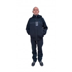 Мужской зимний спортивный костюм FORE на флисе. Теплый комплект кофта и штаны 46-54