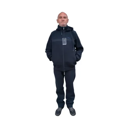 Чоловічий зимовий спортивний костюм FORE на флісі. Теплий комплект кофта та штани 46-54