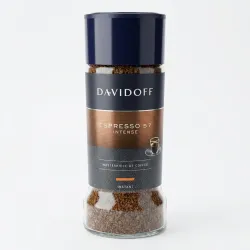 Кава розчинна Davidoff Espresso 57 Intense 100 г (скляна банка) | Преміум, Темне обсмаження, Еспресо