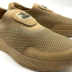 Кросівки сітка чоловічі Бежевий