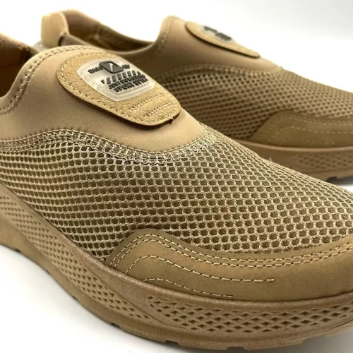 Кросівки сітка чоловічі Бежевий