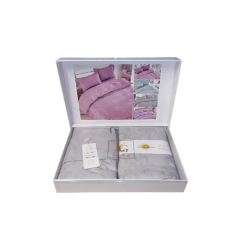 Постільна білизна в подарунковій коробці Laura Grand — Yukon — Gray