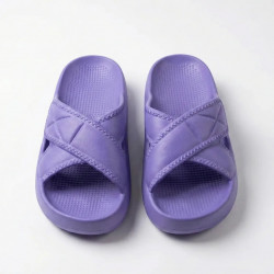 Шльопанці жіночі фіолетові Dago Style піна ЕВА. Легкі шльопки на платформі 37-41