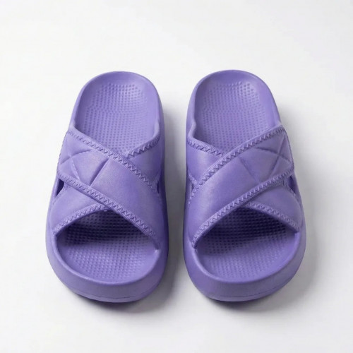 Шльопанці жіночі фіолетові Dago Style піна ЕВА. Легкі шльопки на платформі 37-41 (арт. 6466)
