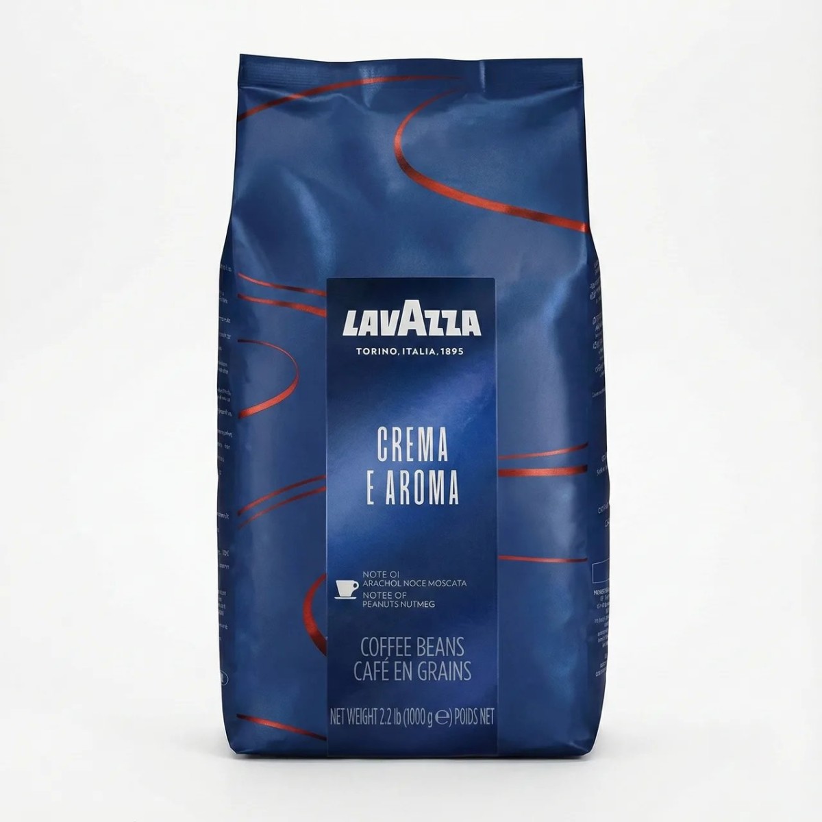 Кава в зернах Lavazza Espresso Italiano Classico 1 кг 100% Арабіка, Італійська кава Лавацца Еспресо (арт. 4262)
