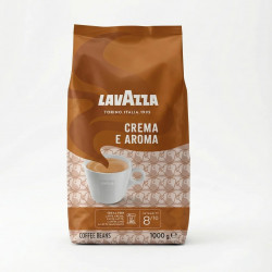 Кава в зернах Lavazza Crema e Aroma 1 кг оригінал, Італійська зернова кава Лавацца Крема Арома