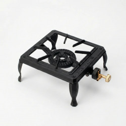 Чавунна газова плита 3.5 кВт ГБ-01. Потужний пальник під казан та автоклав (Промислова)