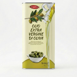 Масло оливковое Vesuvio Extra Virgin 5 л (жестяная канистра), Италия, выгодная упаковка