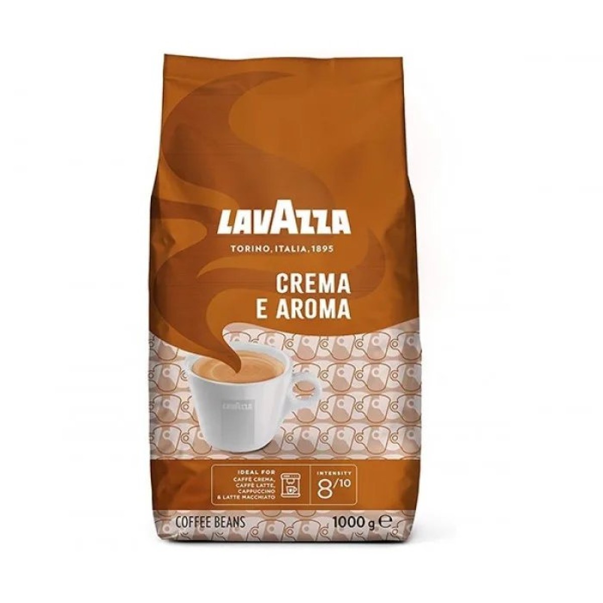 Кава в зернах Lavazza Crema e Aroma 1кг Коричнева (Старий дизайн) (арт. 4347)
