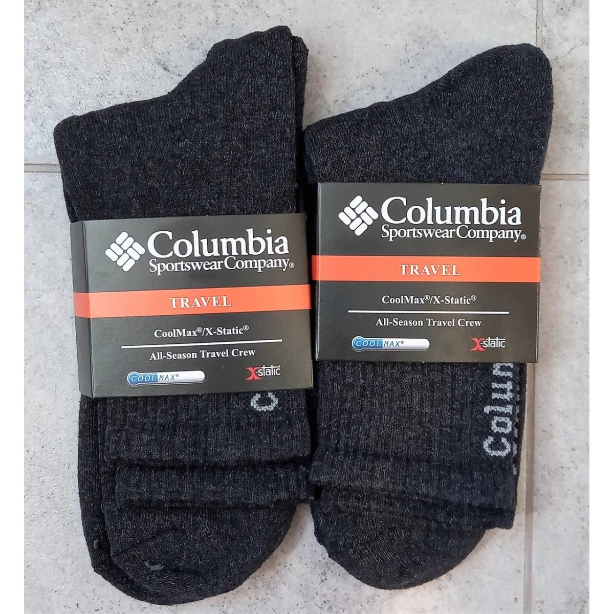Теплі чоловічі махрові шкарпетки Коламбія Columbia Travel 42-45 розмір (арт. 5229)