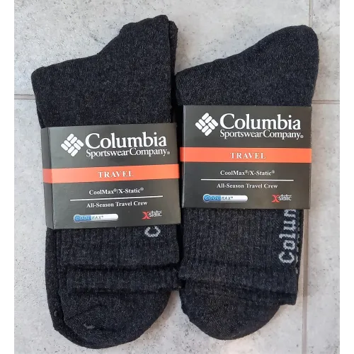 Теплі чоловічі махрові шкарпетки Коламбія Columbia Travel 42-45 розмір