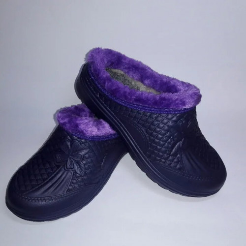 Женский меховой галош без задника  37 - 41