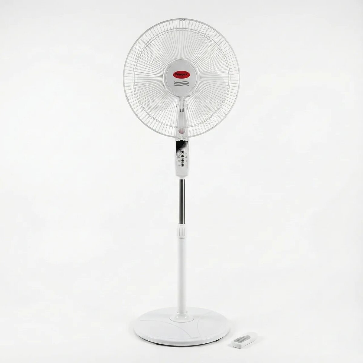 Напольный вентилятор с пультом 100W Fan Remote, Вентилятор бытовой 3 режима (арт. 6887)