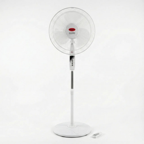 Підлоговий вентилятор з пультом 100W Fan Remote, Вентилятор побутовий 3 режиму (арт. 6887)