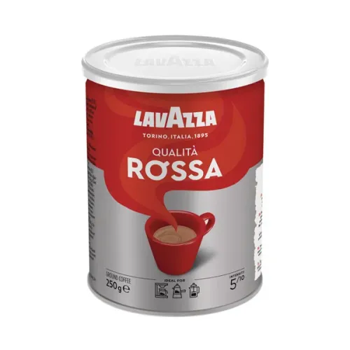 Кава мелена Lavazza Qualita Rossa 250 грам в ж/б Банку