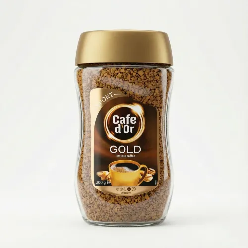 Кава розчинна Cafe d'or Gold 200гр. (Польща)