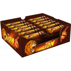 Упаковка батончиків Lion карамельний 48 шт х 42 м