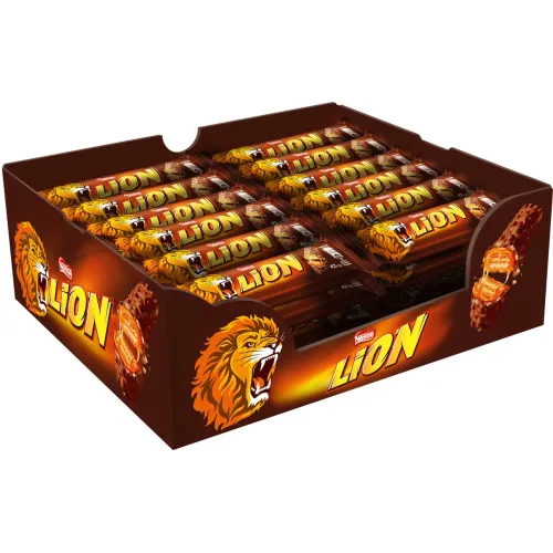 Упаковка батончиків Lion карамельний 48 шт х 42 м