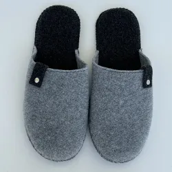 Хатні капці коричневі чоловічі капці, махрові 41-45