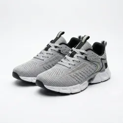 Чоловічі літні кросівки сітка світло-сірі текстильні легкі Situo (р. 41-46)