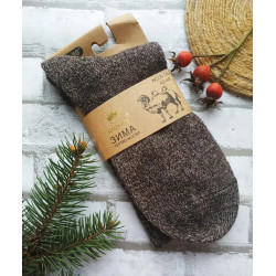 Мужские термоноски с ослабленной резинкой из верблюжьей шерсти Корона 42-48 (арт. 5161)