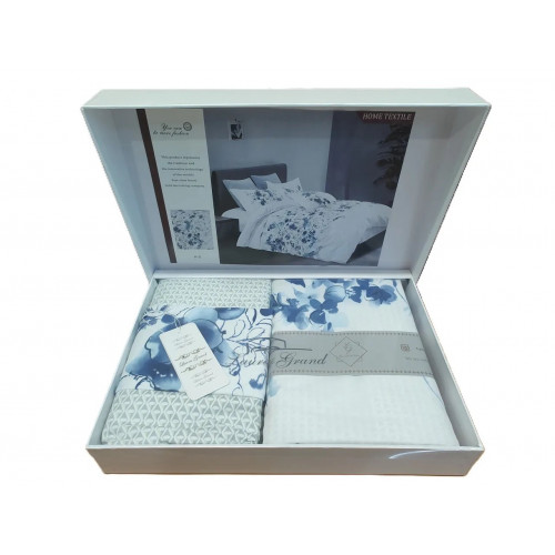 Постільна білизна в подарунковій коробці Laura Grand - Valide (арт. 6651)