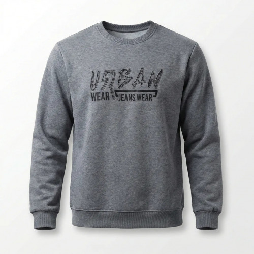 Мужской теплый свитшот на флисе 