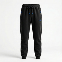 Мужские зимние спортивные штаны Anta на флисе. Теплые прямые брюки с карманами M-XXXL